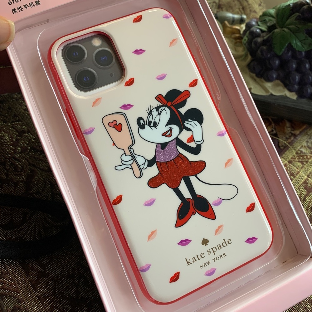 Authentic KATE SPADE Disney x print collection iPhone 11 Pro case